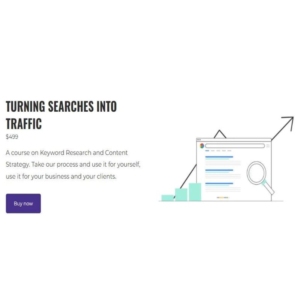 Turning Searches Into Traffic by Justin Borge