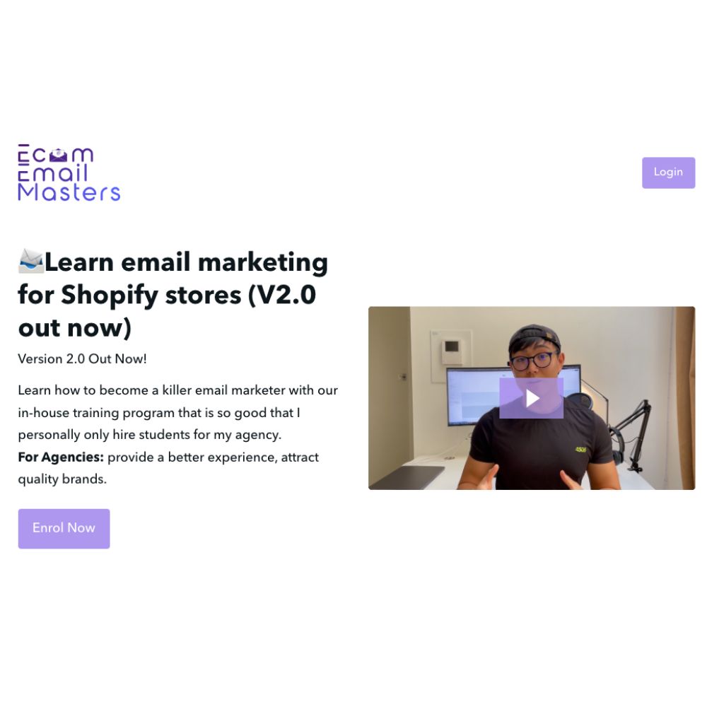 Ecommerce Email Marketing School by Boyuan Zhao