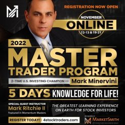 Master Trader Program 2022 by Mark Minervini