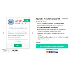 YouTube Kickstart Blueprint by Brett Curry, Smartmarketer
