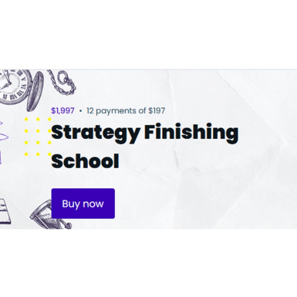 Strategy Finishing School by Julian Cole