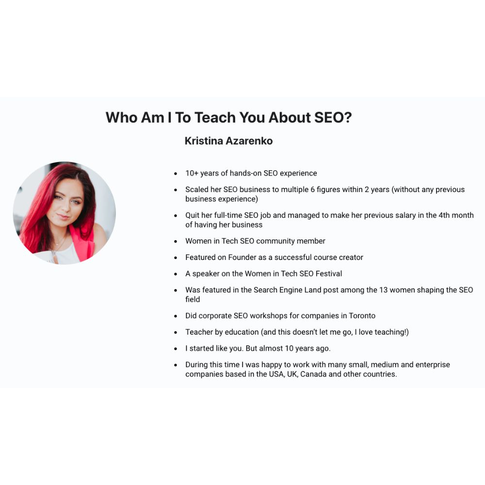 SEO Challenge by Kristina Azarenko - Image 3