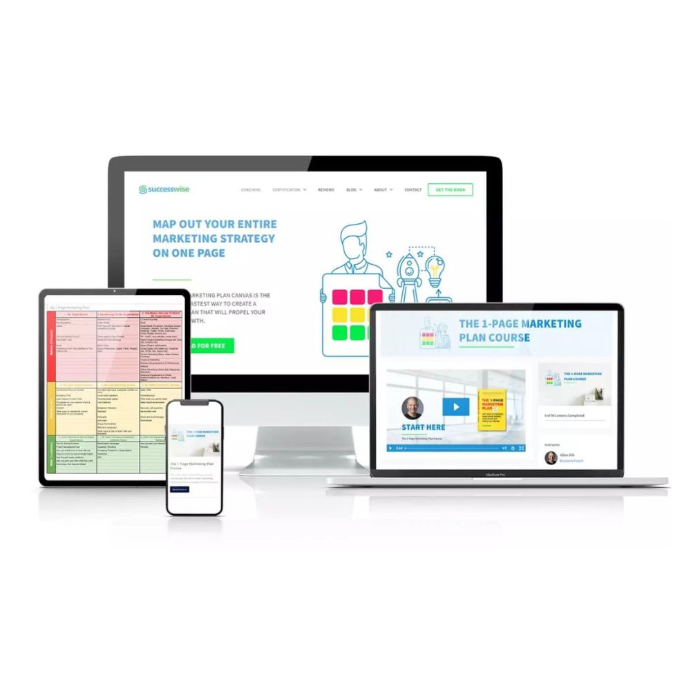 The 1-Page Marketing Plan Course by Allan Dib - Image 2
