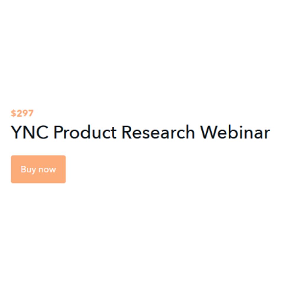 Product Research Webinar by Yik Chan, YNC Academy