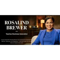 Rosalind Brewer Teaches Business Innovation