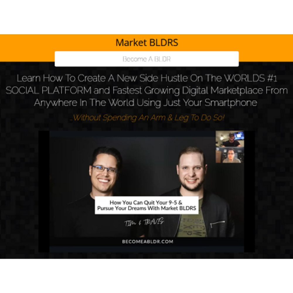 Market BLDRS + Millionaire Bootcamp by Travis Ventrella