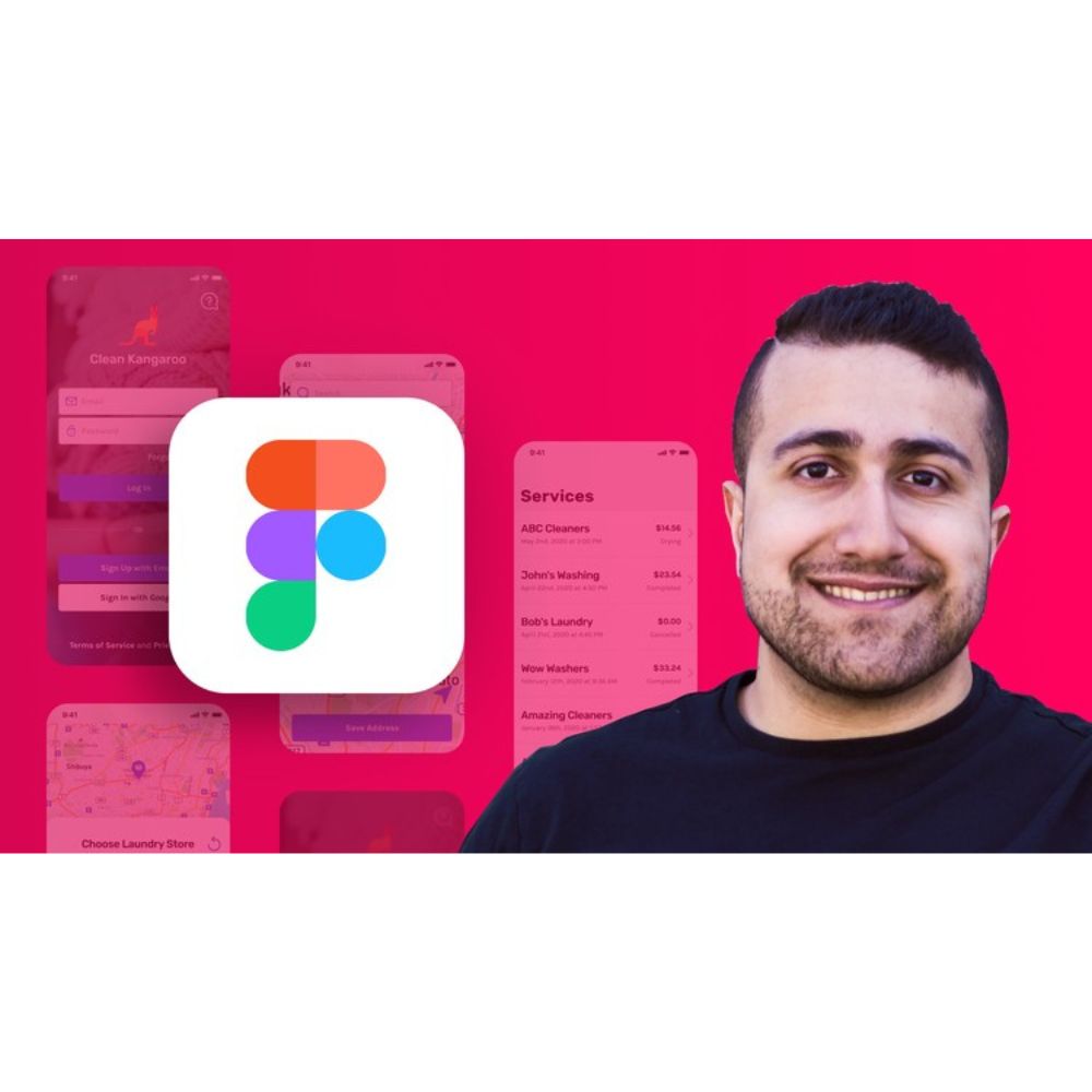 The Complete Figma Course – Designing Mobile & Web App UI/UX by Nima Tahami