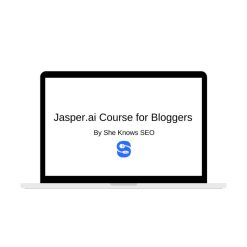 Jasper AI Course for Bloggers by Nina Clapperton