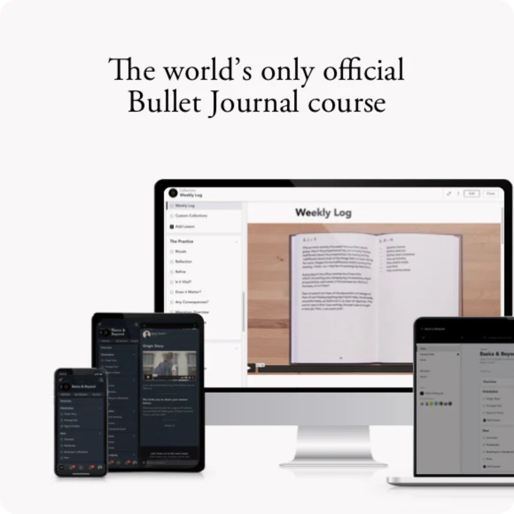 Bullet Journal Basics & Beyond by Ryder Carroll - Image 3