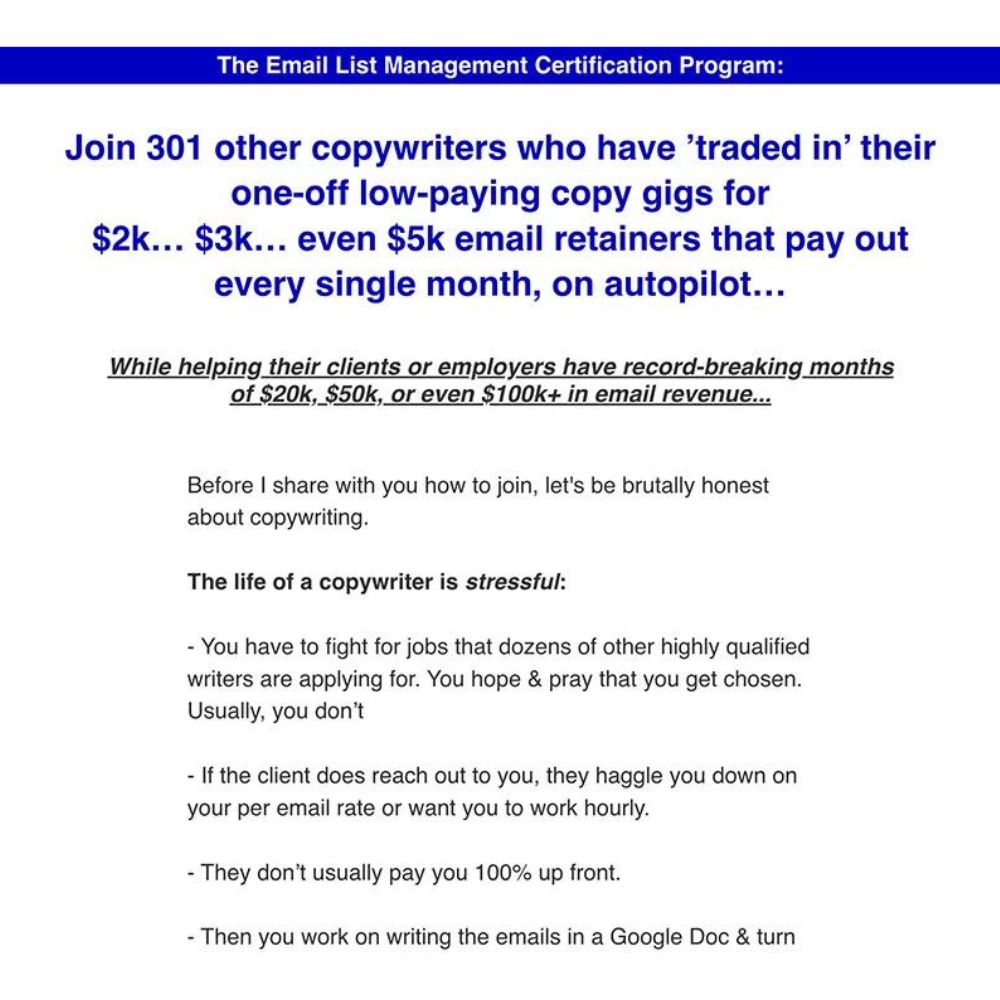 The Email List Management Certification Program by Troy Ericson - Image 2