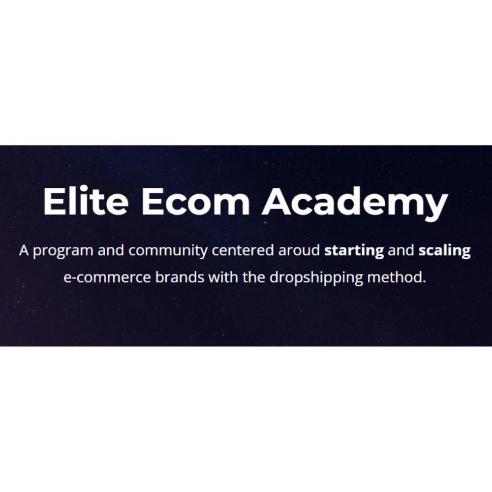 Facebook Unlocked Blueprint by Elite Ecom Academy