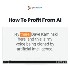 How To Profit From AI by Dave Kaminski