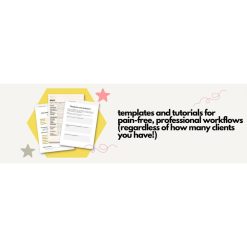 Workflow Wizard – Templates and Tutorials for Freelancers by Lizzie Davey