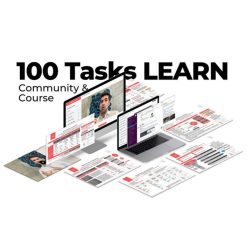 100 Tasks Course Playbook & Templates by Martin Bell