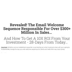 The Email Welcome Sequence by Adil Amarsi