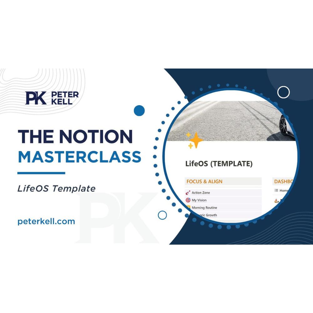 The Notion Masterclass by Peter Kell