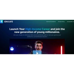 Revolutionizing Online Learning Courses by Iman Gadzhi, Educate.io