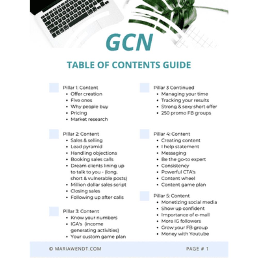 The Get Clients Now Business Coaching Program by Maria Wendt - Image 3