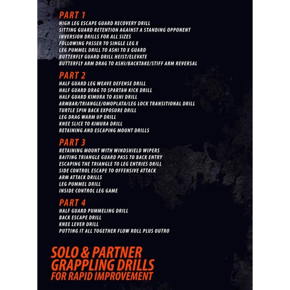 Solo And Partner Grappling Drills For Rapid Improvement by Tom DeBlass - Image 2