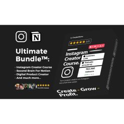 Instagram Creator Course (Ultimate Bundle) by Karolis Piliponis