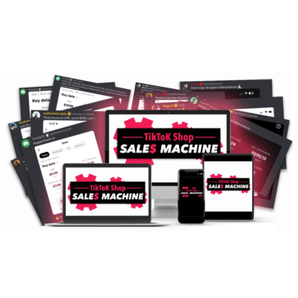 TikTok Shop Sales Machine by Stefan Georgi