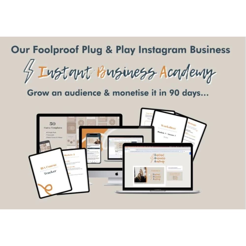 Instant Business Academy by Ginny & Laura