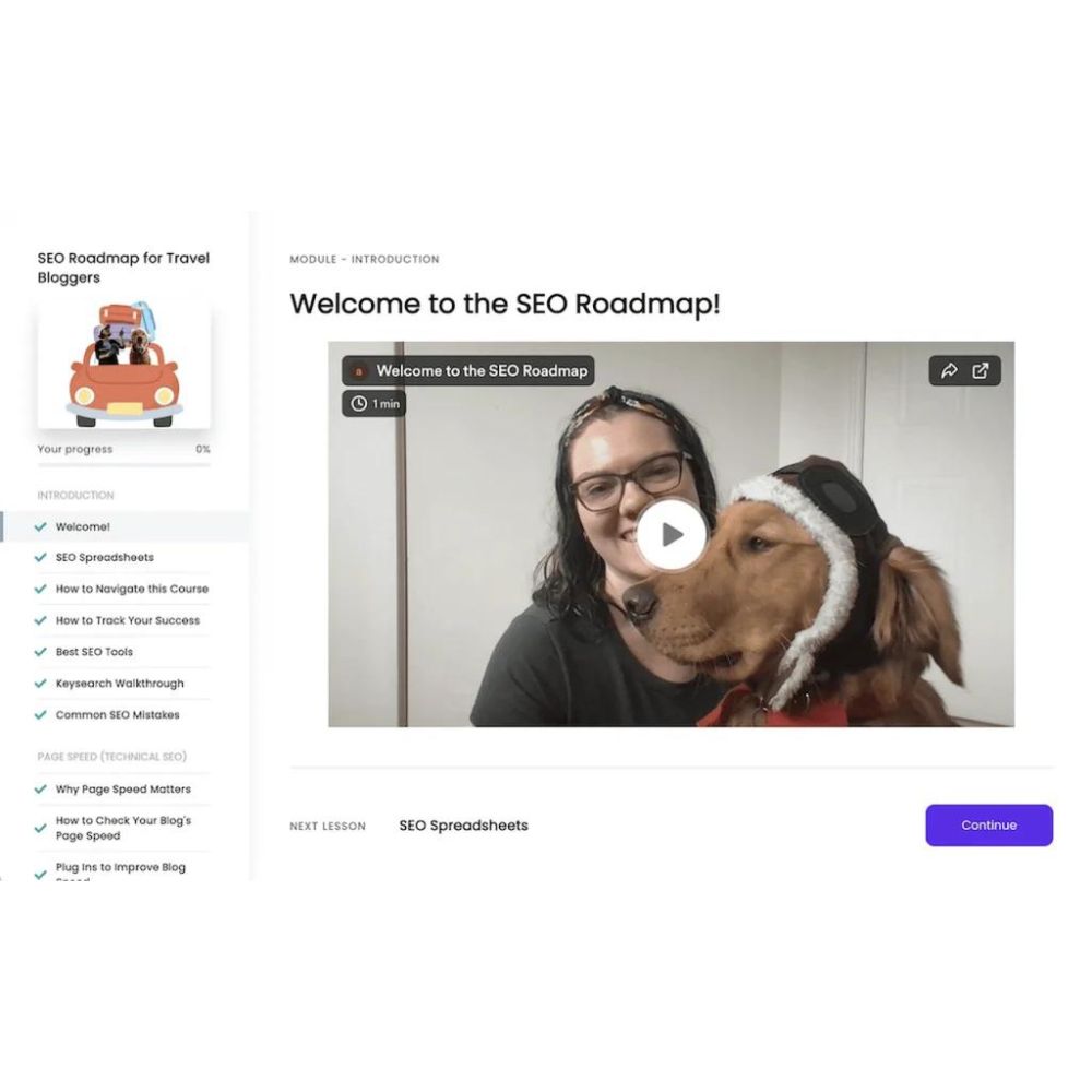 SEO Roadmap for Travel Bloggers by Nina Clapperton