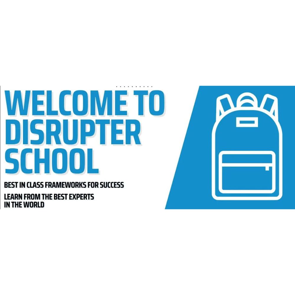 Disrupter School + How to Build a Winning Ad Account Course by Charles Tichenor