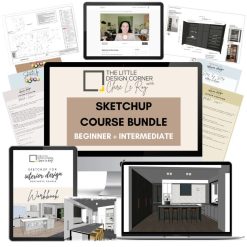 SketchUp Beginner + Intermediate Course Bundle by Clare Le Roy