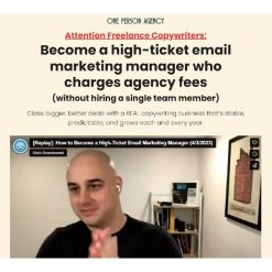 One Person Agency by Chris Orzechowski
