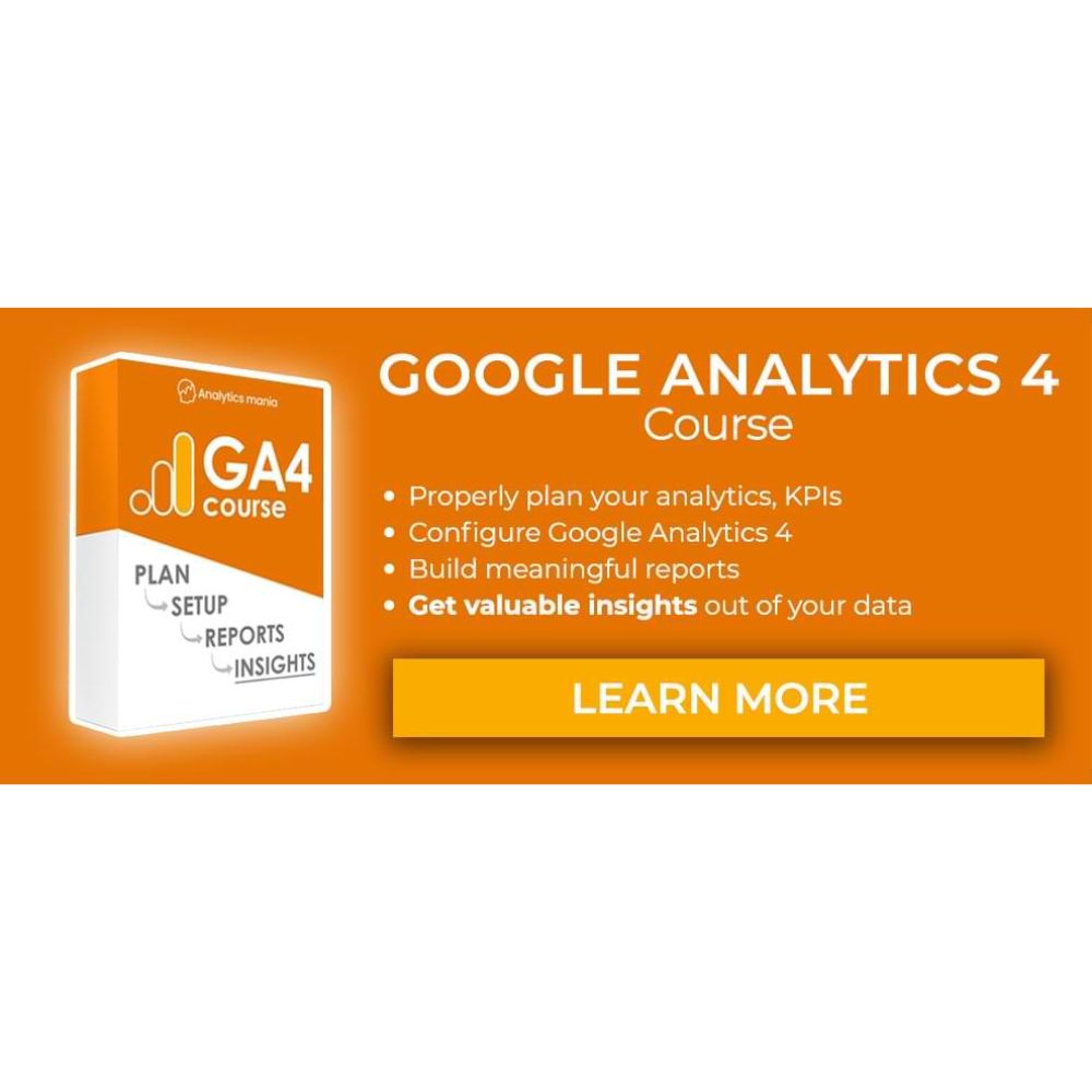 Google Analytics 4 by Analytics Mania