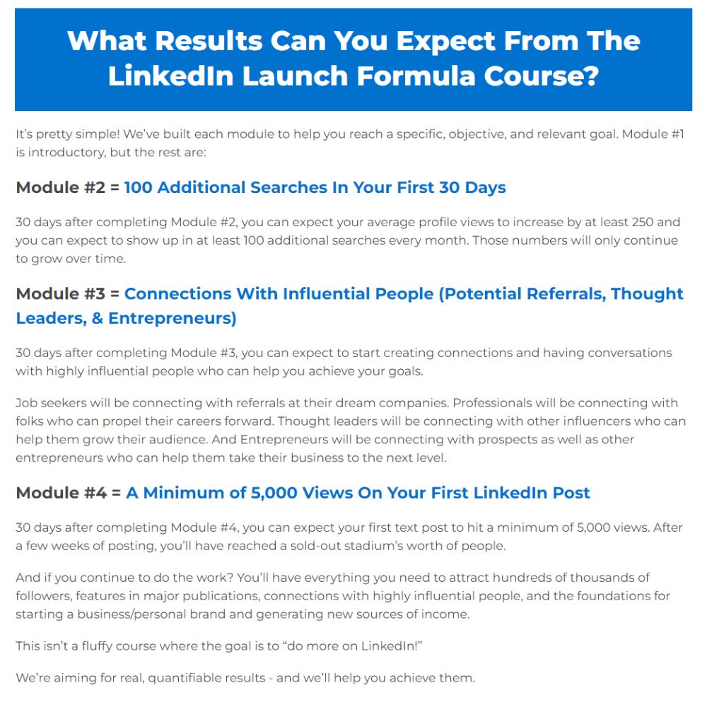 LinkedIn Launch Formula by Austin Belcak - Image 3