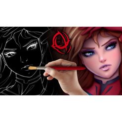 Character Art School: Complete Coloring and Painting Course by Scott Harris, Art Director & Lead Instructor