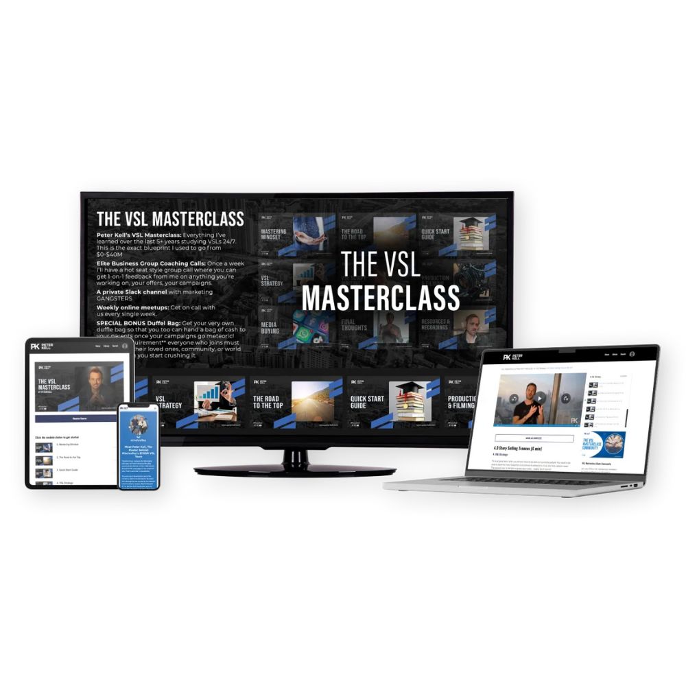 VSL Masterclass by Peter Kell
