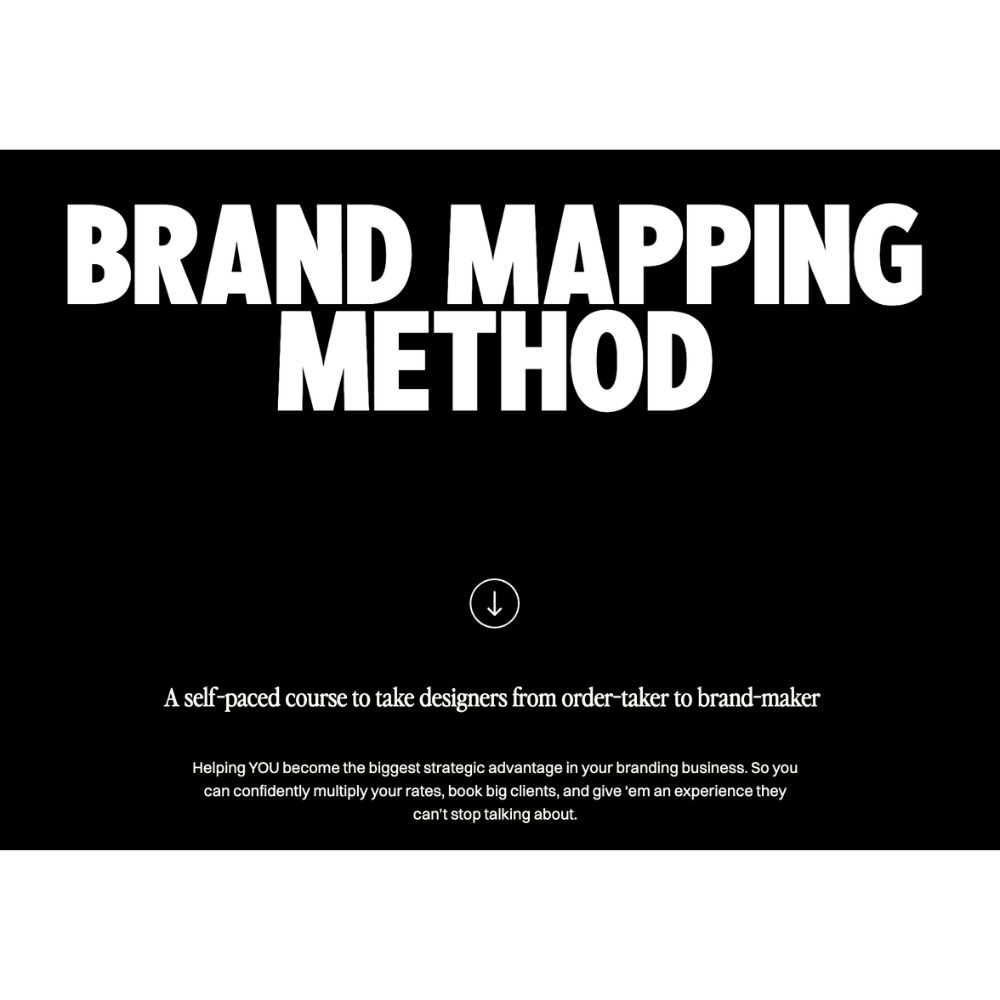 Brand Mapping Method by Carli Anna