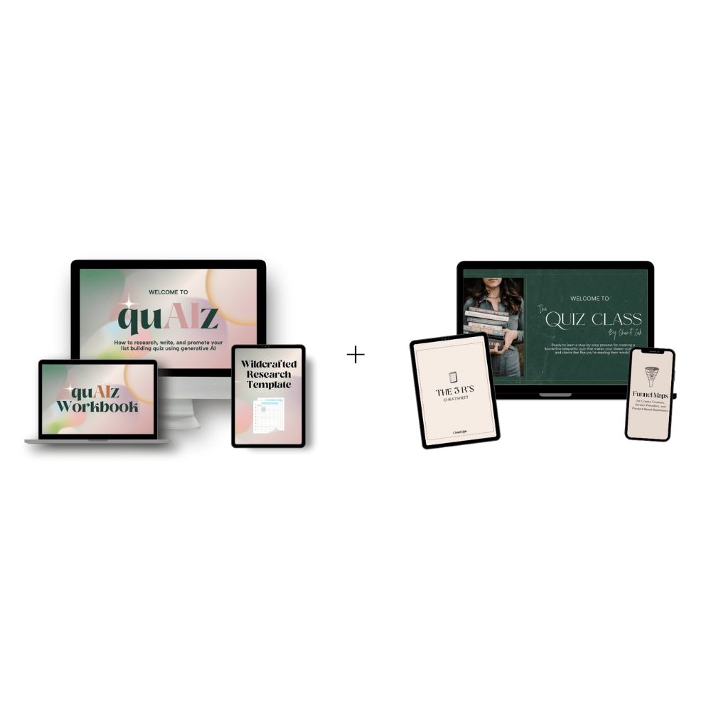 Quiz Creation Course Bundle by Chanti Zak