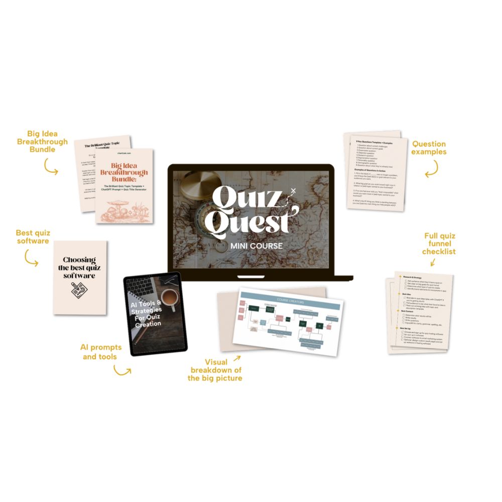Quiz Creation Course Bundle by Chanti Zak - Image 2
