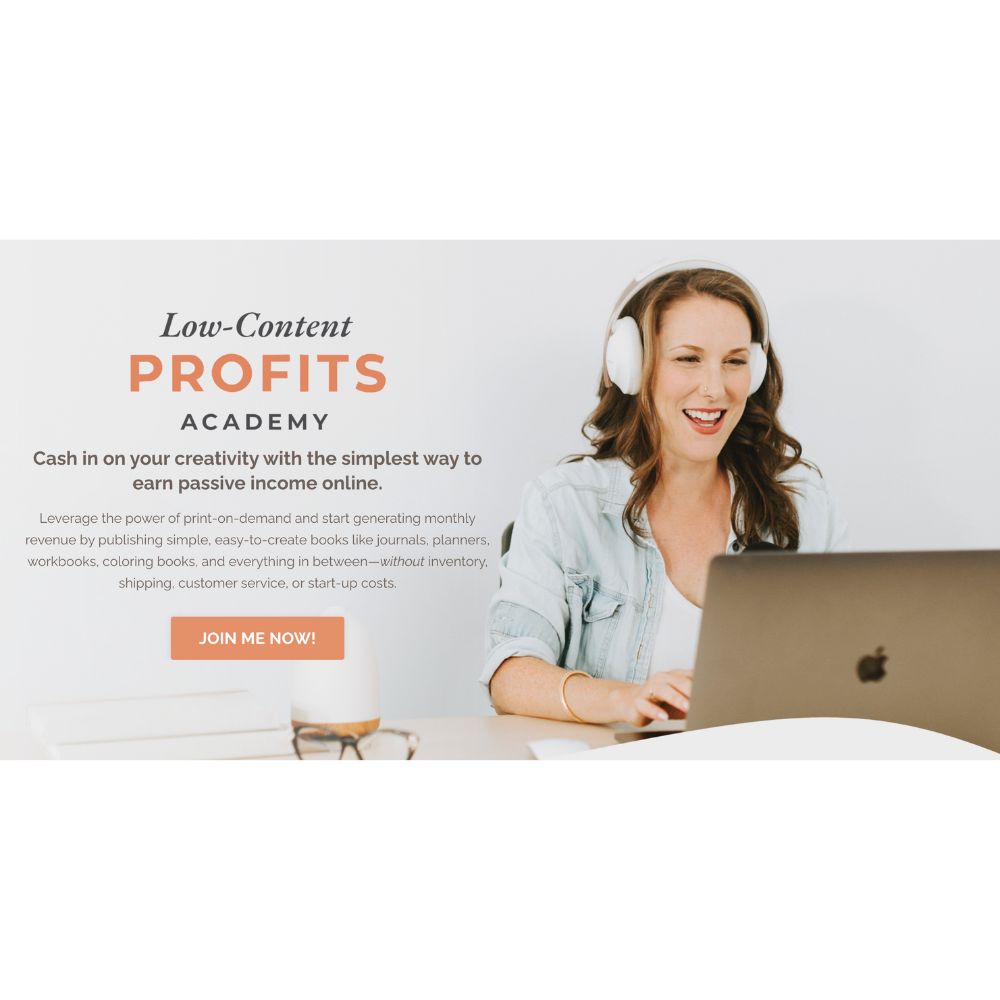 Low-Content Profits Academy by Rachel Harrison - Image 2