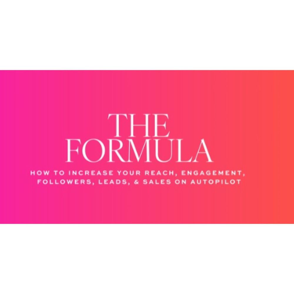 The Formula by Rich Shy Girl