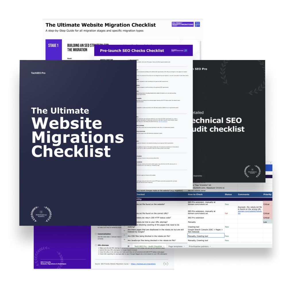 SEO Website Migrations Made Easy (Advanced) by Kristina Azarenko - Image 2