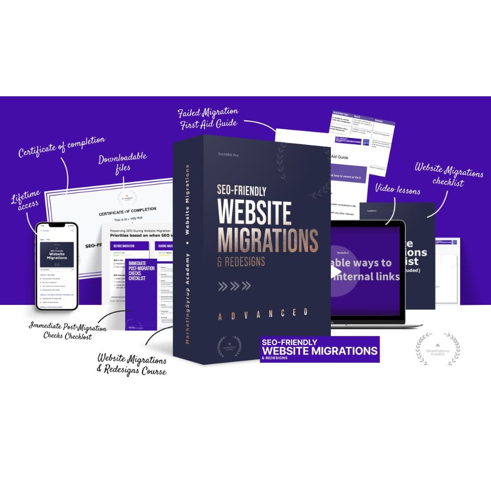 SEO Website Migrations Made Easy (Advanced) by Kristina Azarenko