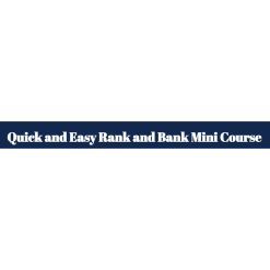 Easy Rank and Bank Mini Course by Saravanan Ganesh
