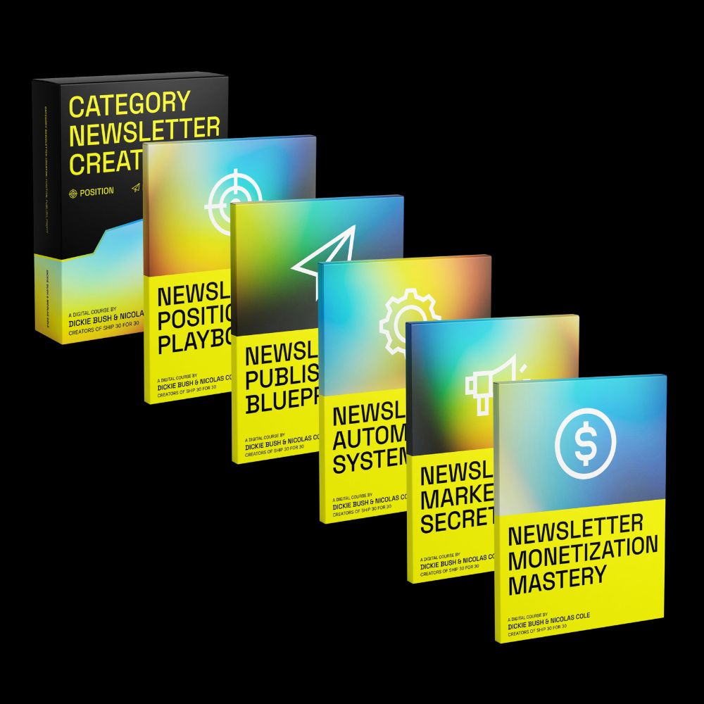 Category Newsletter Creator by Dickie Bush - Image 2
