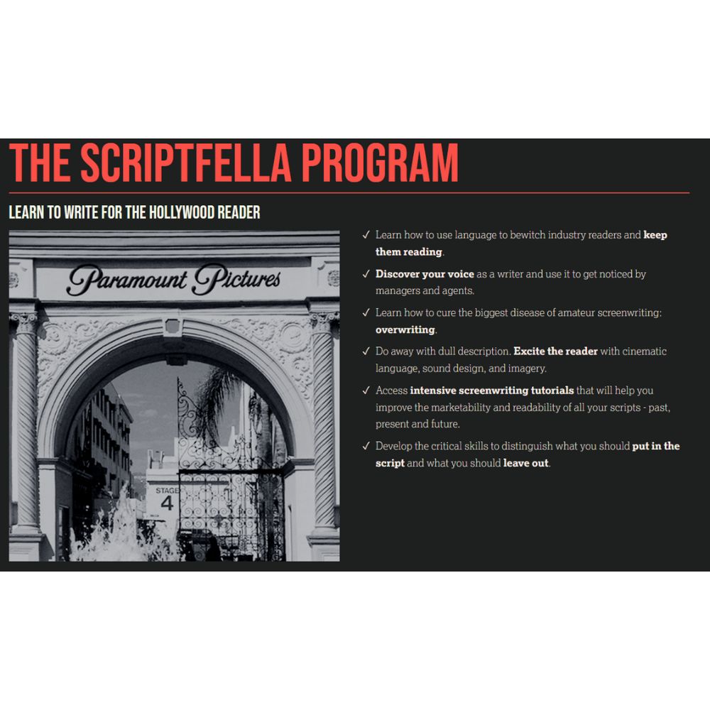 The Scriptfella Program by Dominic Morgan