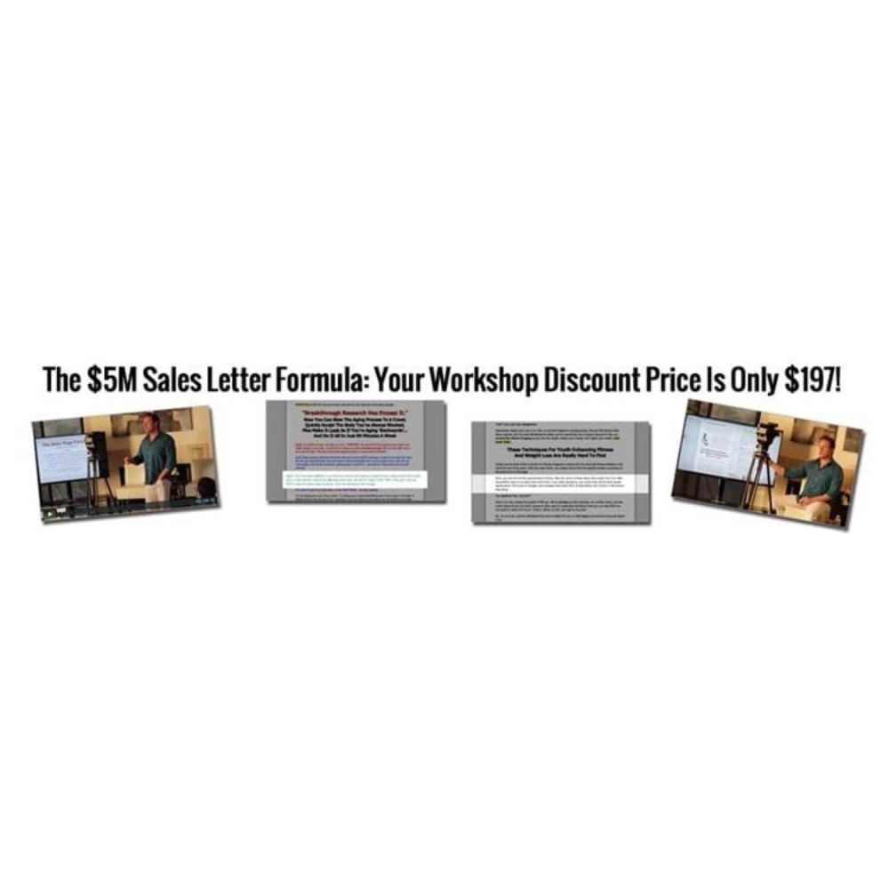 The $5M Sales Letter Formula by Jon Benson