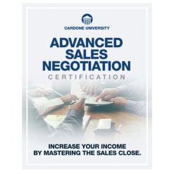 Advanced Sales Negotiation Certification by Grant Cardone