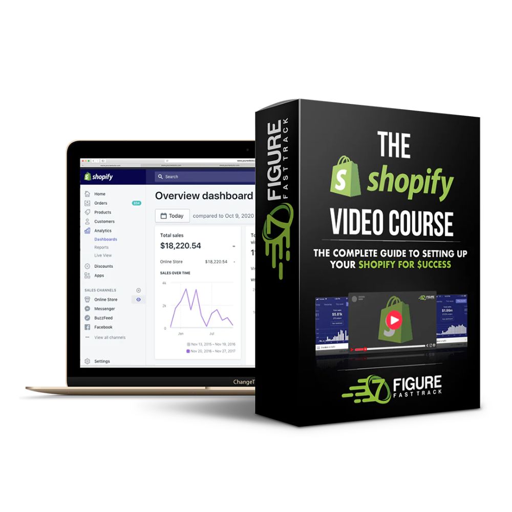 7 Figure Fast Track – Shopify Course by Justin Phillips