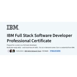 IBM Full Stack Software Developer Professional Certificate by IBM Skills Network Team