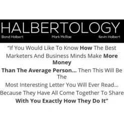 Halbertology by Gary Halbert