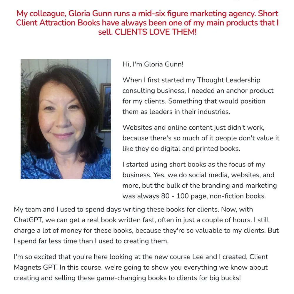 Client Magnet GPT + OTOs by Lee Cole & Gloria Gunn